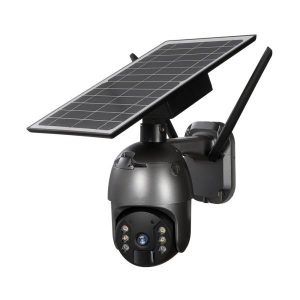 CAMERA BLACK 3MP VERSION 4G SOLAR PANEL 8W LIVE VIEW