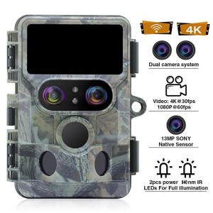 Hunting Camera Dual Lens PRO 48MP wifi 4K bluetooth