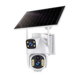 CAMERA DUAL 4MP VERSION 4G SOLAR PANEL 6W LIVE VIEW