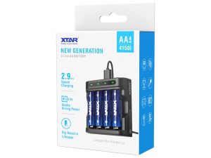 Xtar L4 Li-Ion Charger + 4x AA 1.5V (Mignon LR6) Li-Ion Battery XTAR 4100 mWh - Image 7