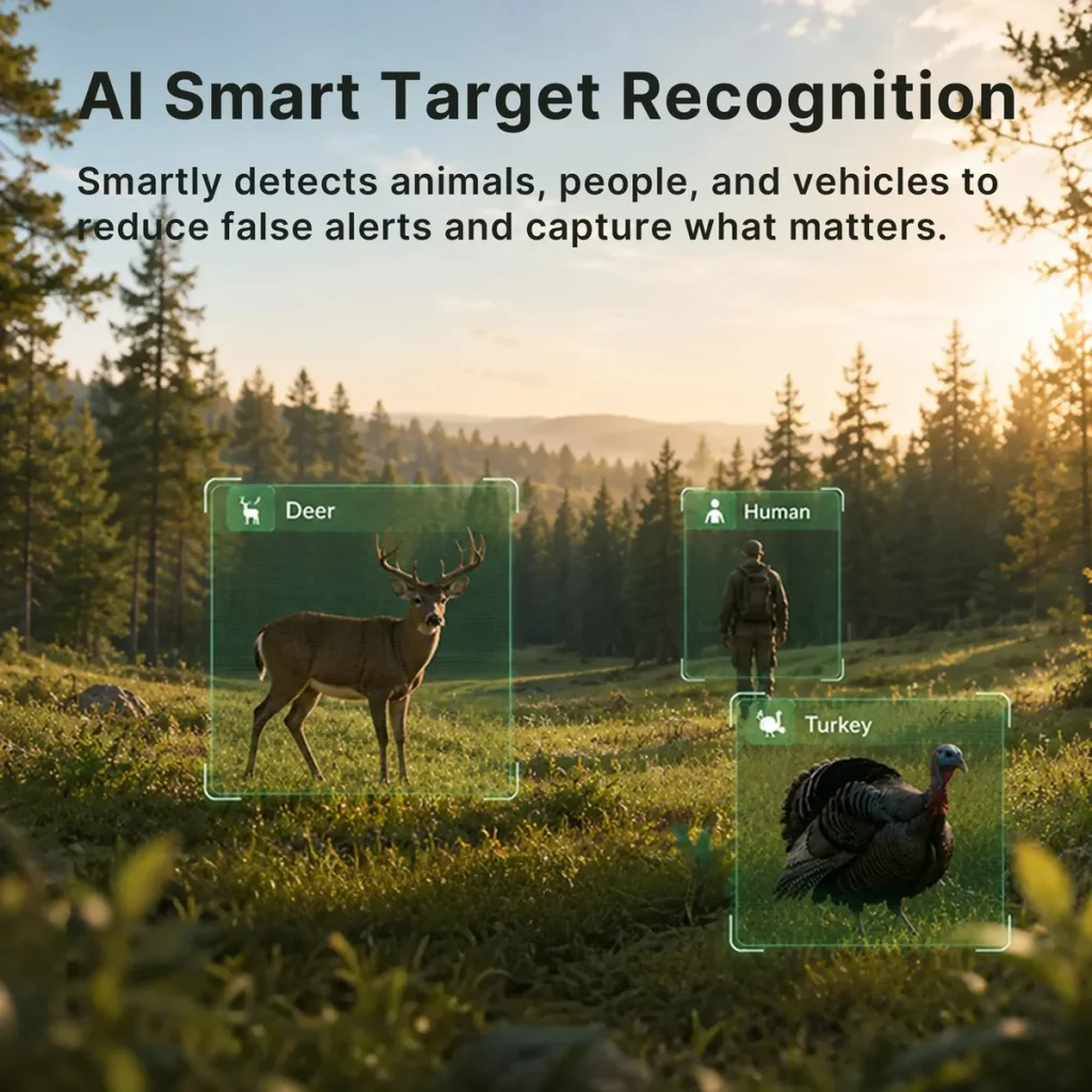 GardePro X70 3.0 ultra AI recognition