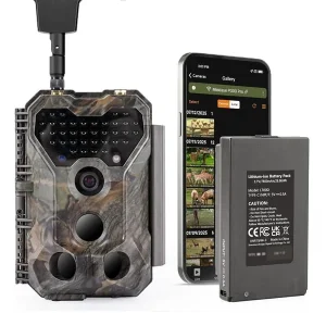 GardePro X70 3.0 ultra battery and app