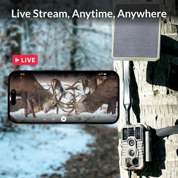 GardePro X70 3.0 ultra live streaming