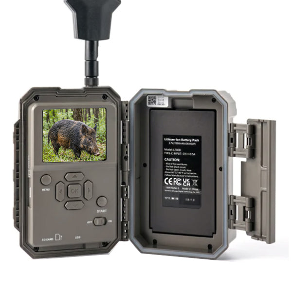 GardePro X70 pro screen and controls